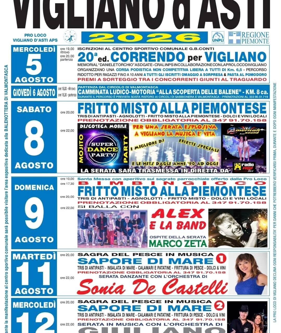 Festa patronale di Vigliano d'Asti
