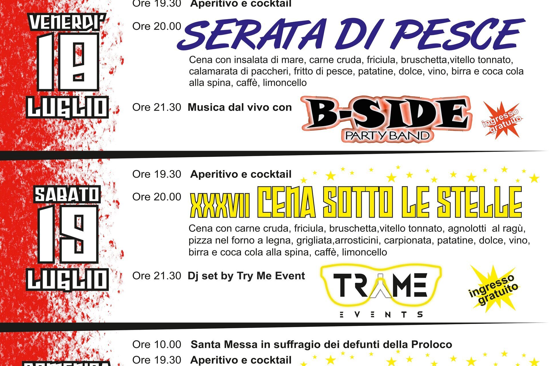 Festa Patronale di San Giacomo - Asti- Fraz.Revignano