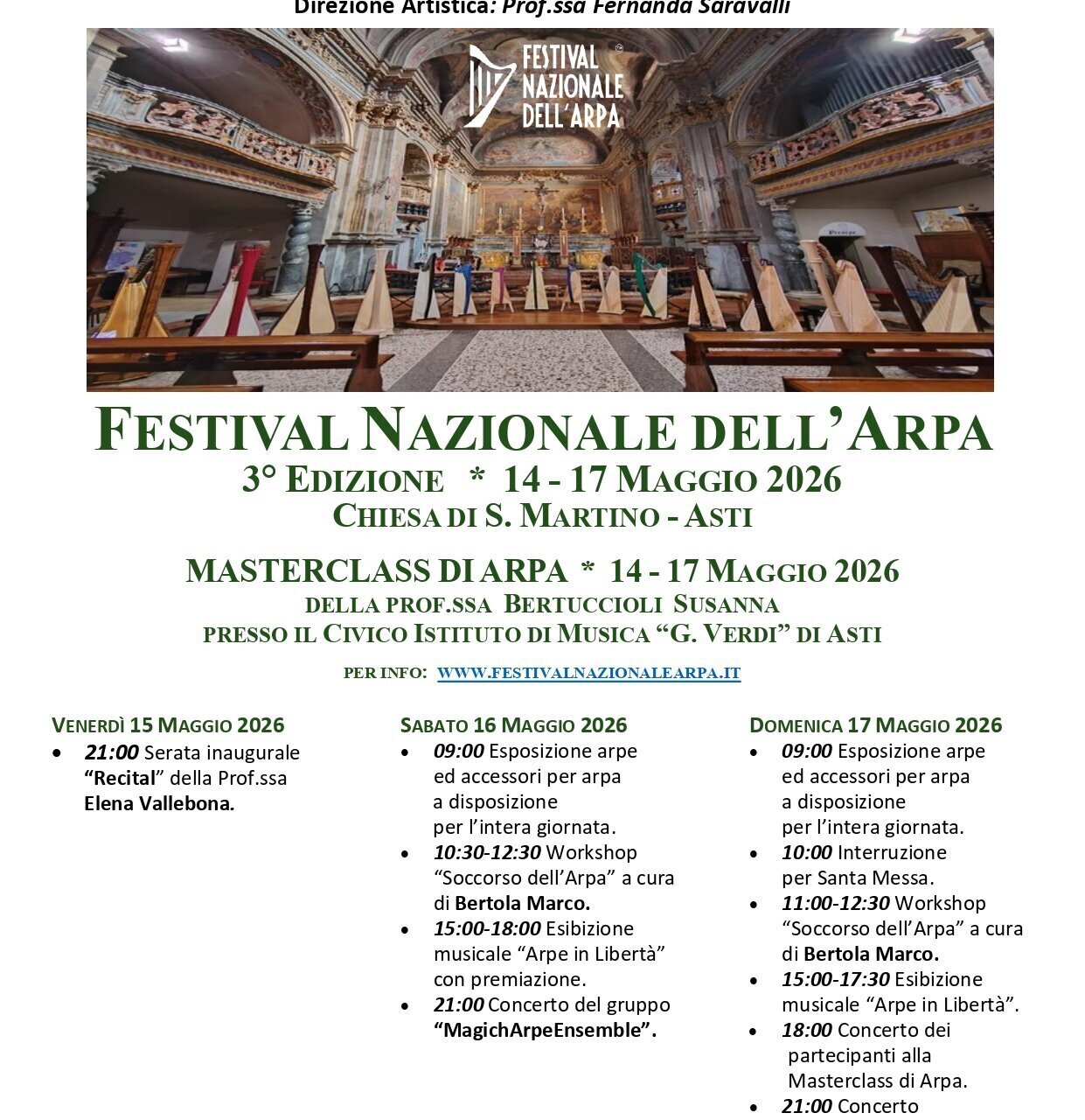 Festival Nazionale dell'Arpa - Asti