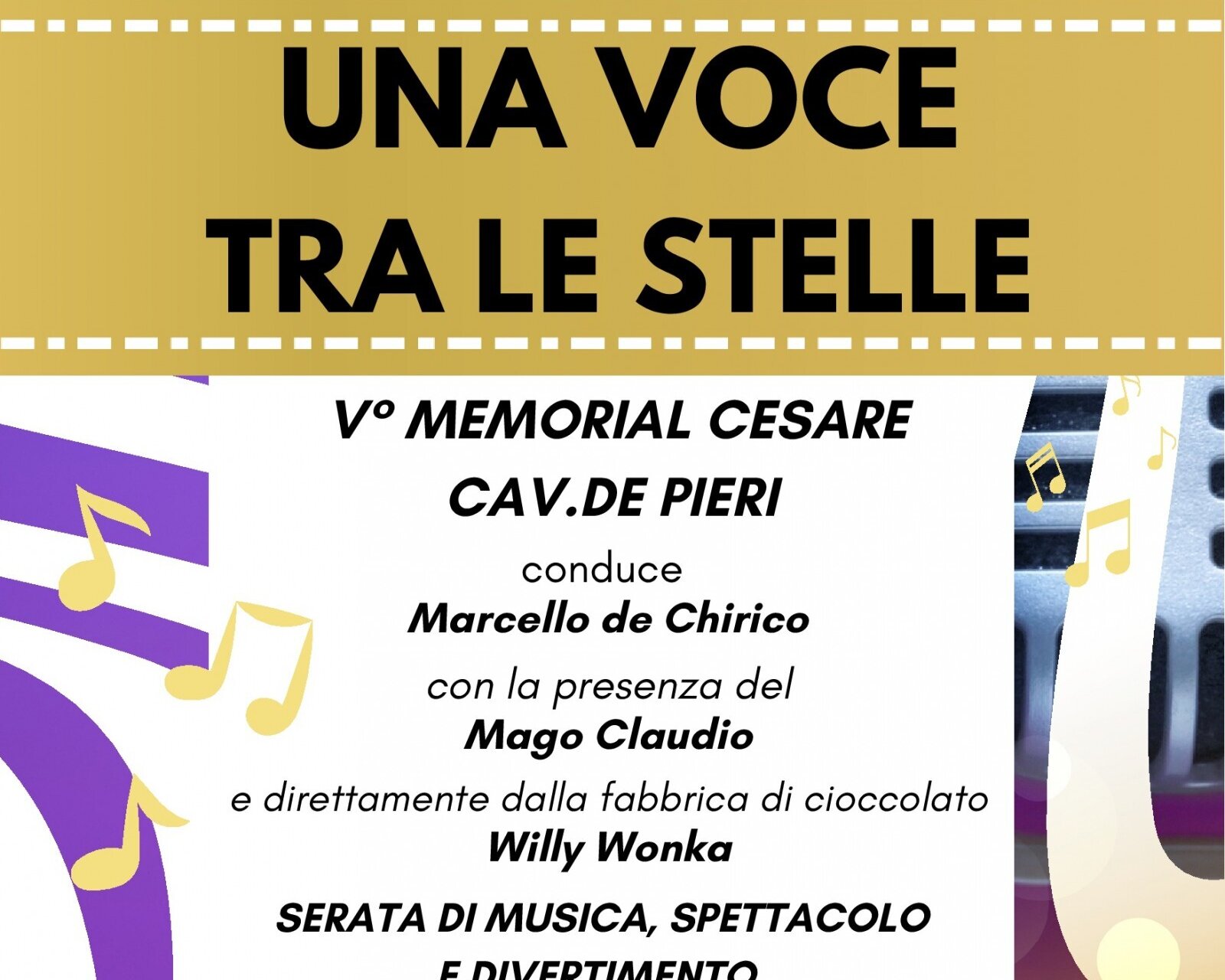 FESTIVAL CANORO "Una Voce tra le Stelle"