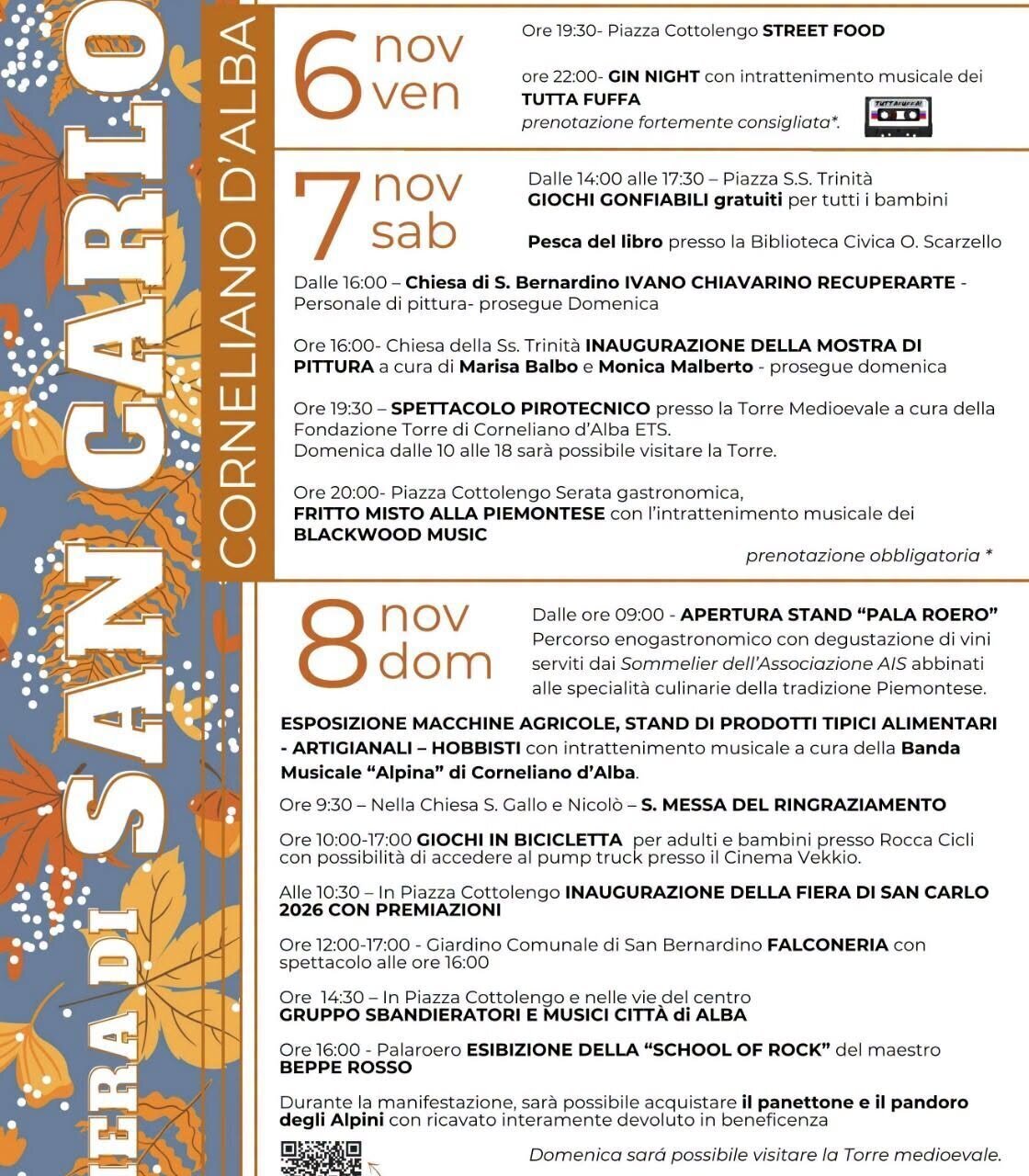 Fiera di San Carlo - Corneliano d'Alba