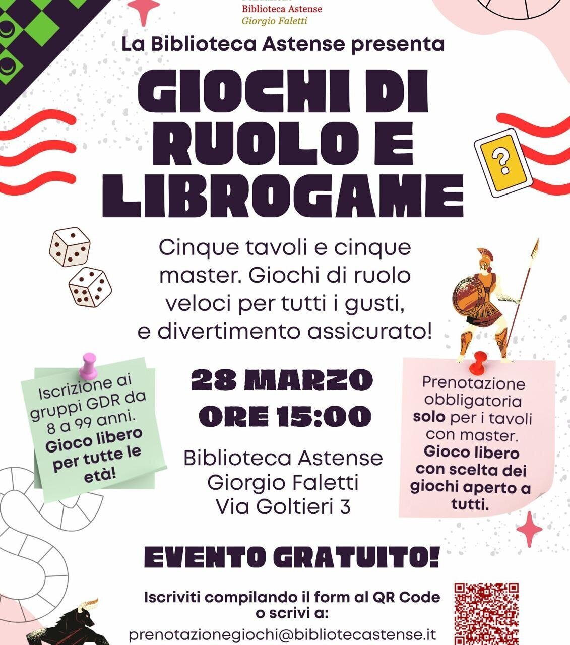 Giornata di Gioco in Biblioteca - Asti