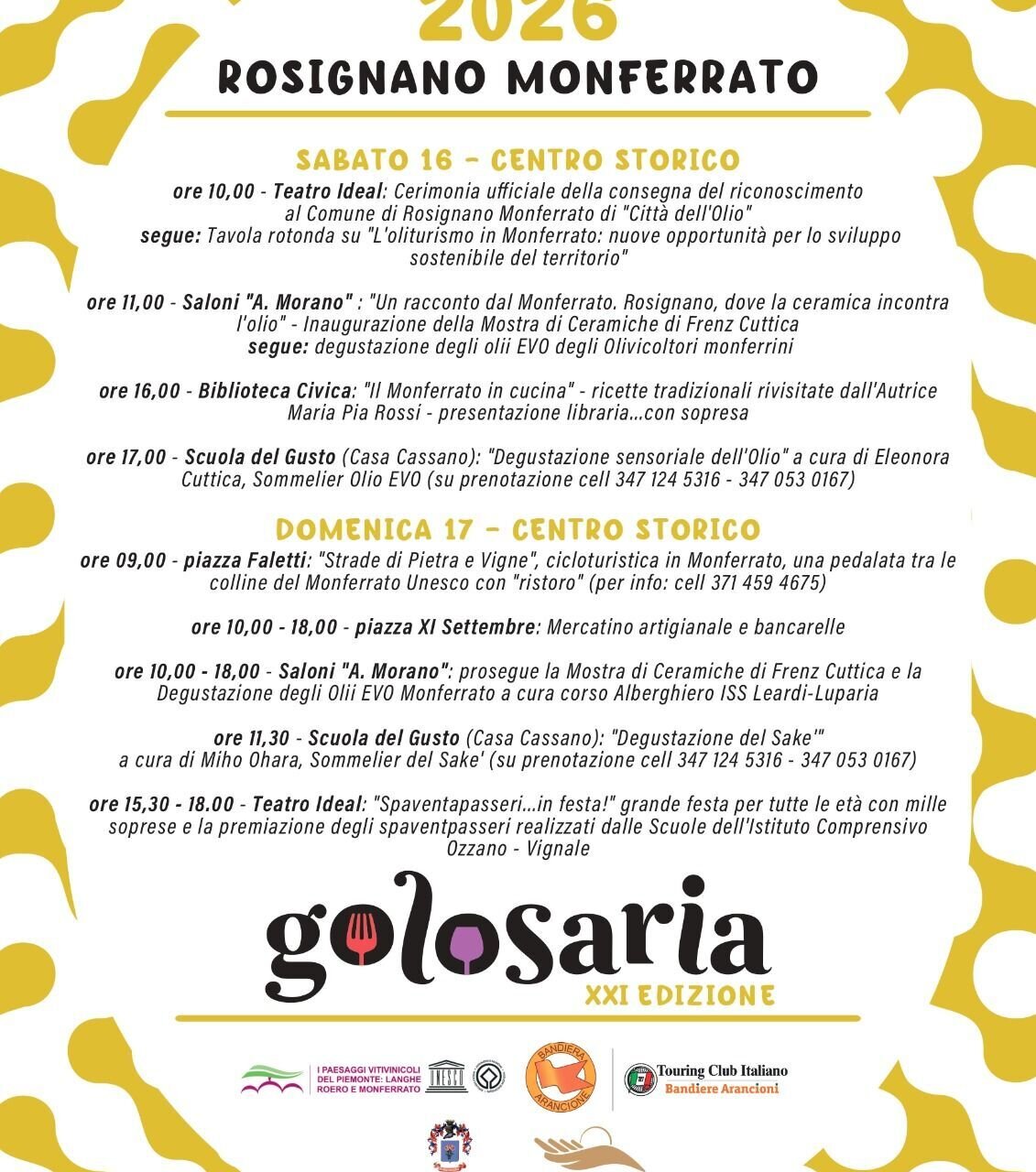 Golosaria a Rosignano Monferrato