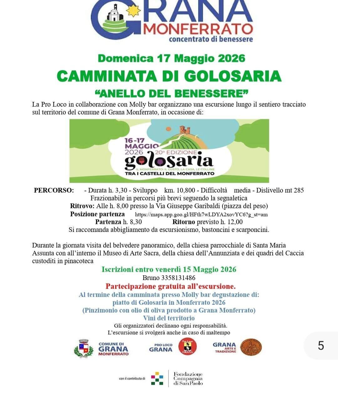 Golosaria - Grana Monferrato 