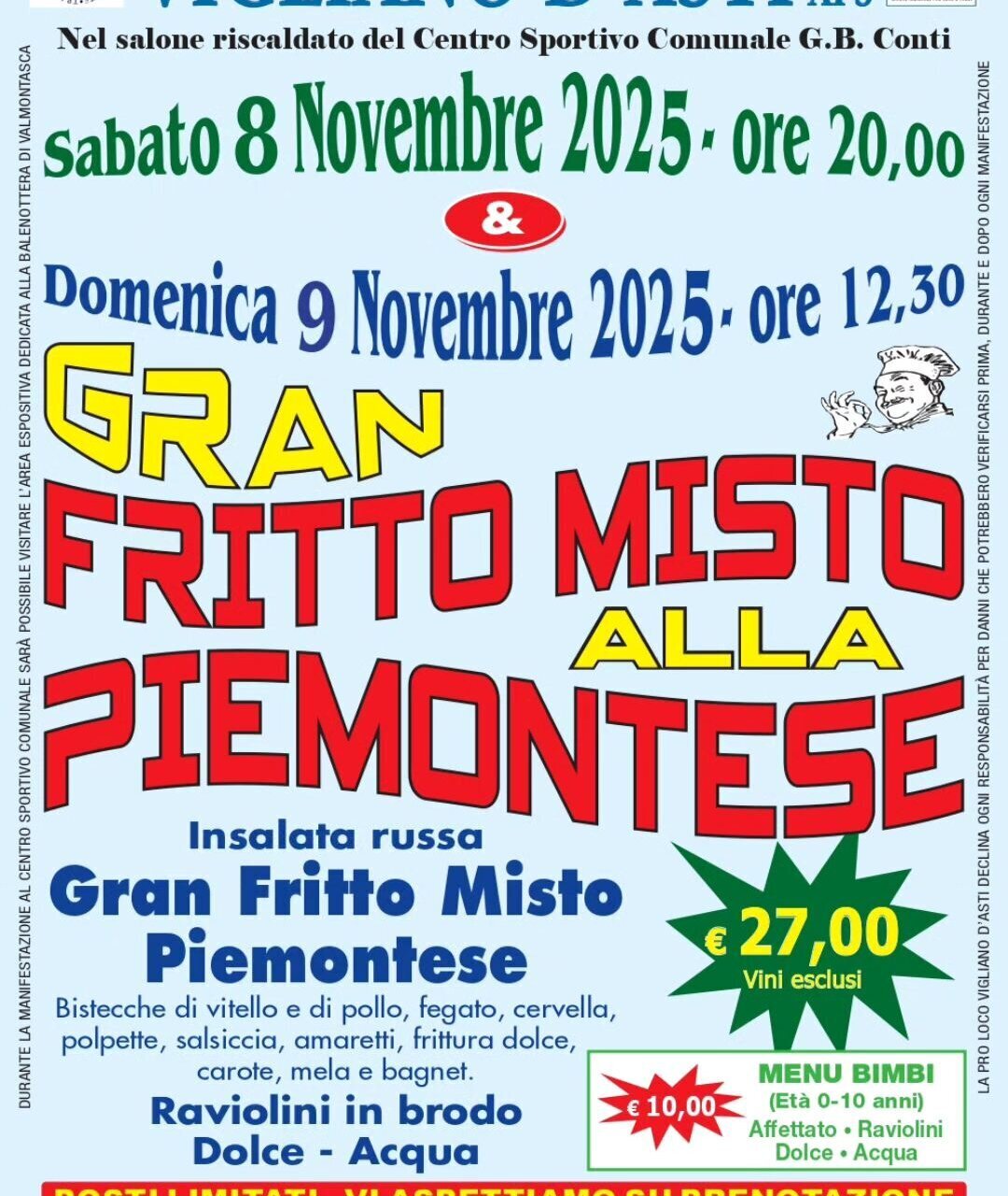 Gran Fritto Misto alla Piemontese - Vigliano d'Asti (AT)