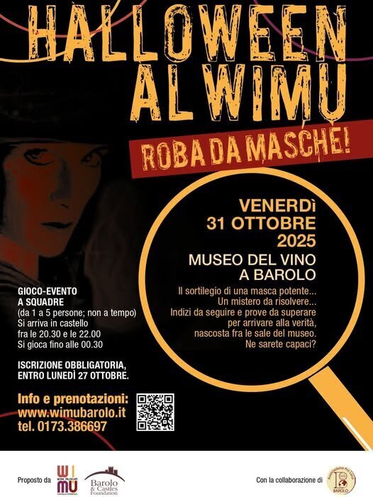 Halloween al WiMu - Roba da Masche - Barolo