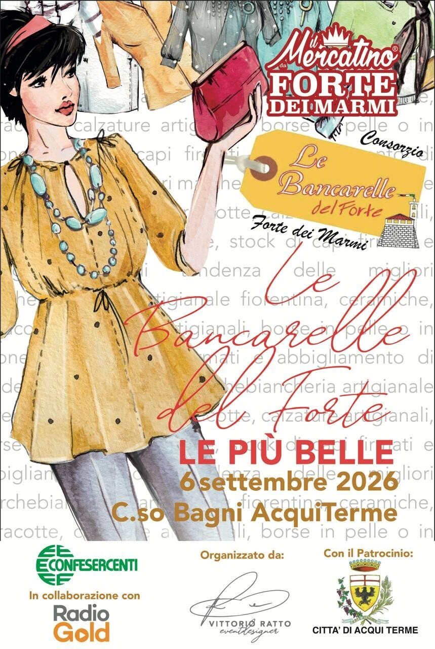 IL MERCATINO DA FORTE DEI MARMI