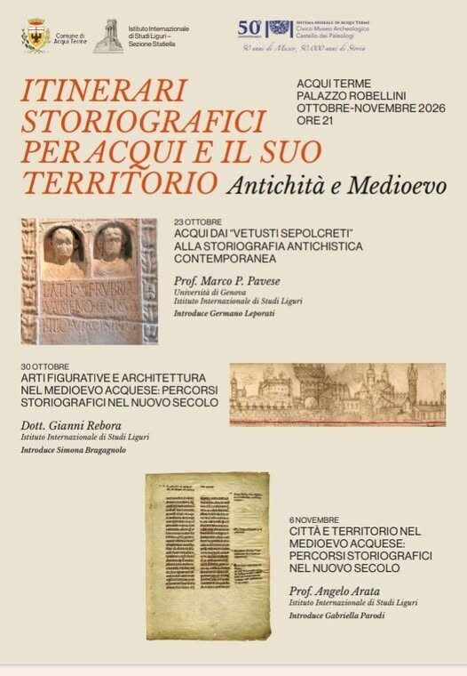 Itinerari Storiografici per Acqui e il suo Territorio – Antichità e Medioevo