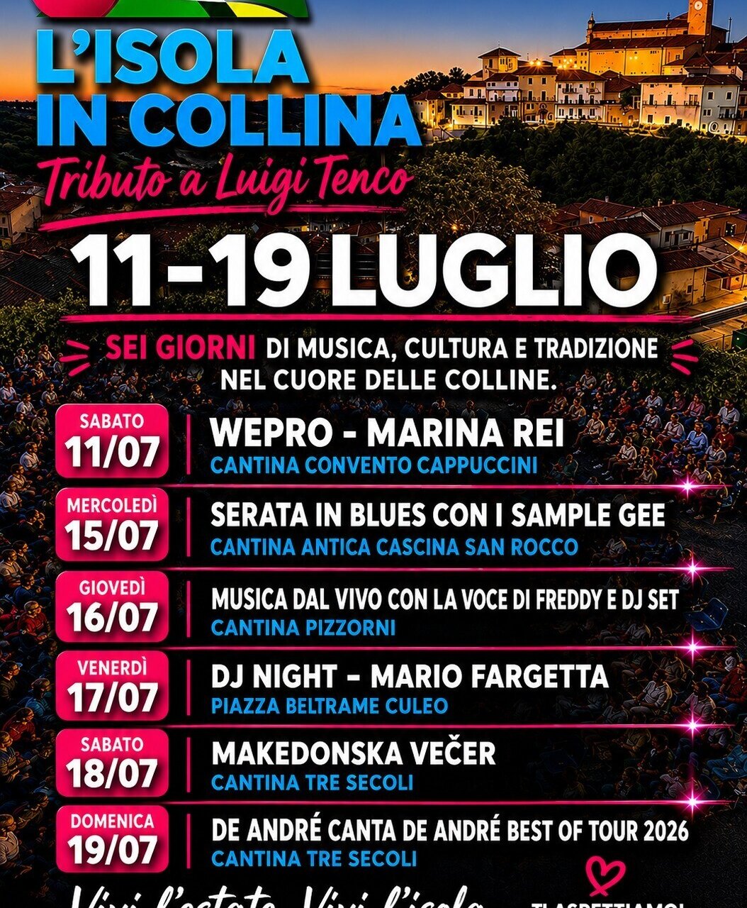 L'Isola in Collina - Tributo a Luigi Tenco