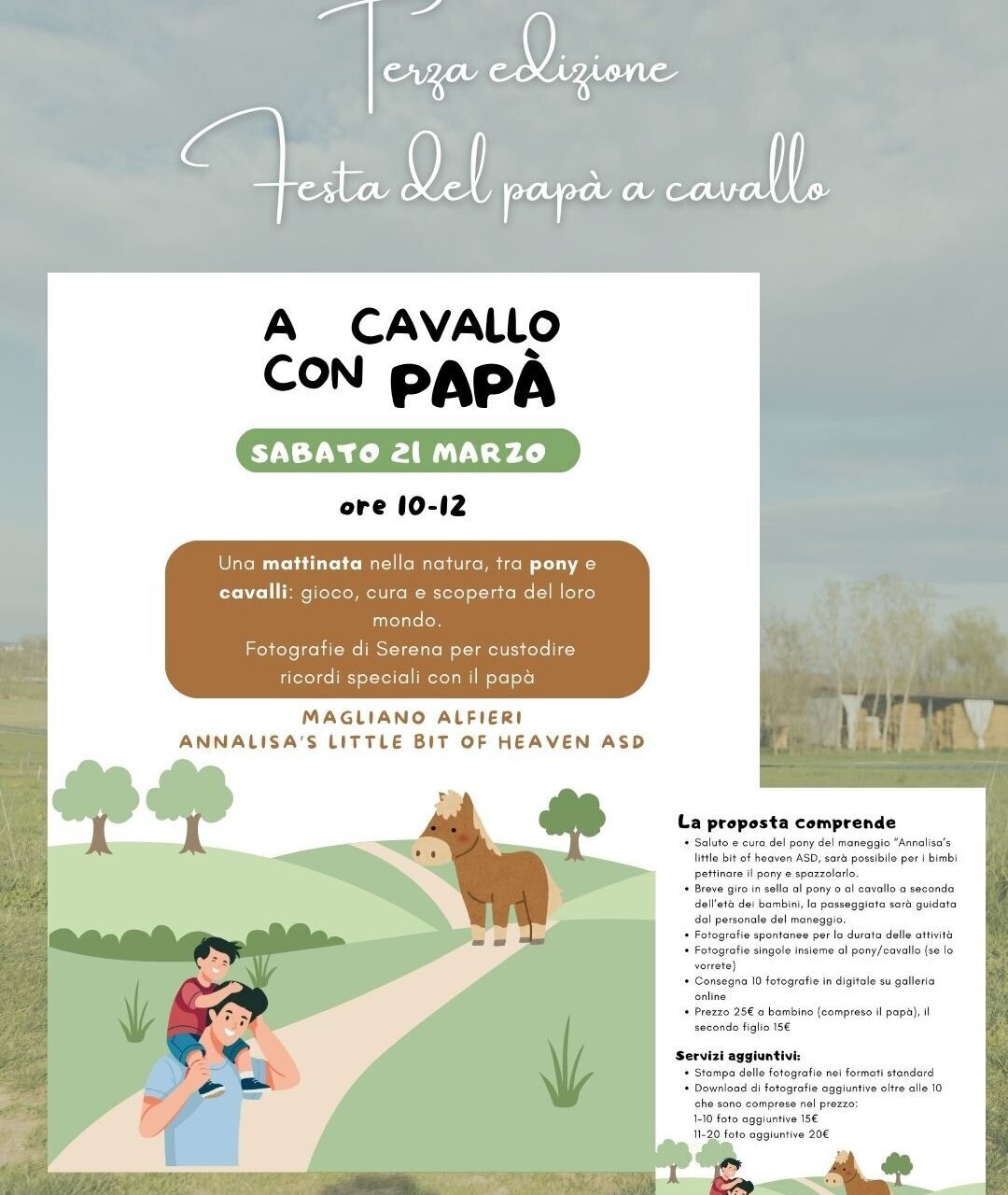 Festa del papà a cavallo - Magliano Alfieri