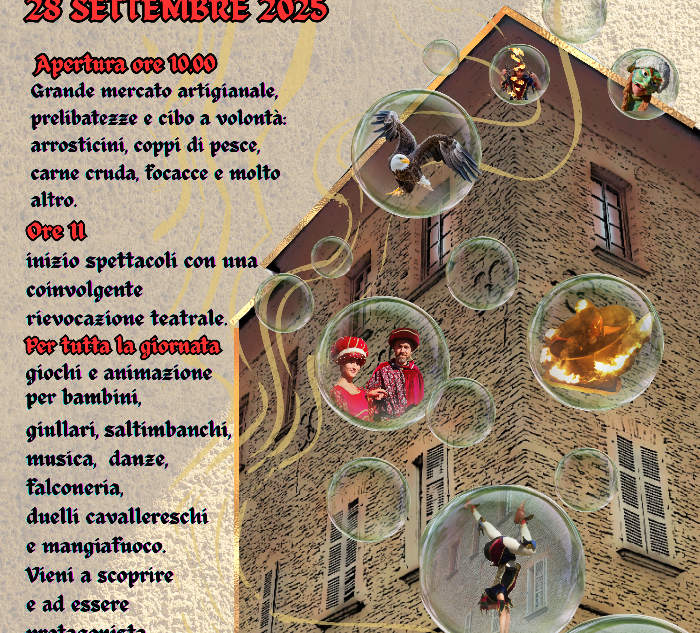 Mango incontra il Medioevo - Festa alla corte dei Marchesi di Busca