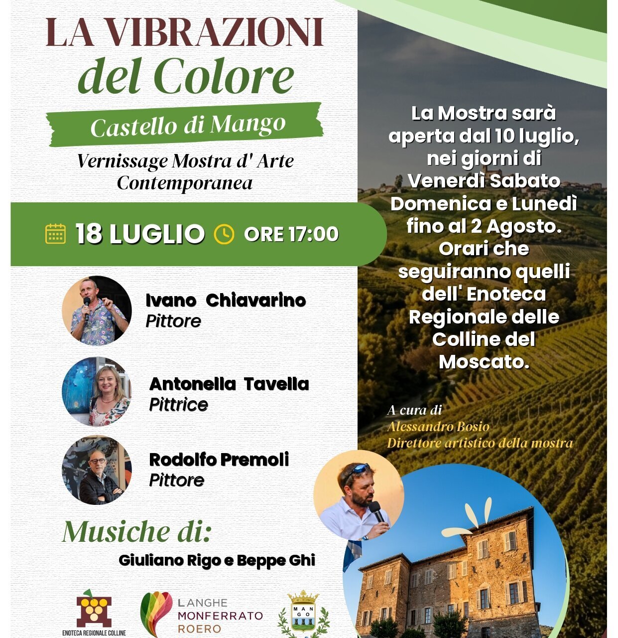 Premio "Una vita per l'arte" - Mango (CN)