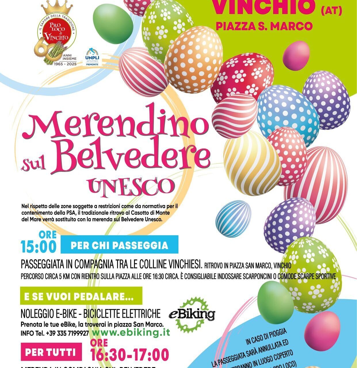 Merendino sul Belvedere Unesco con passeggiata - Vinchio