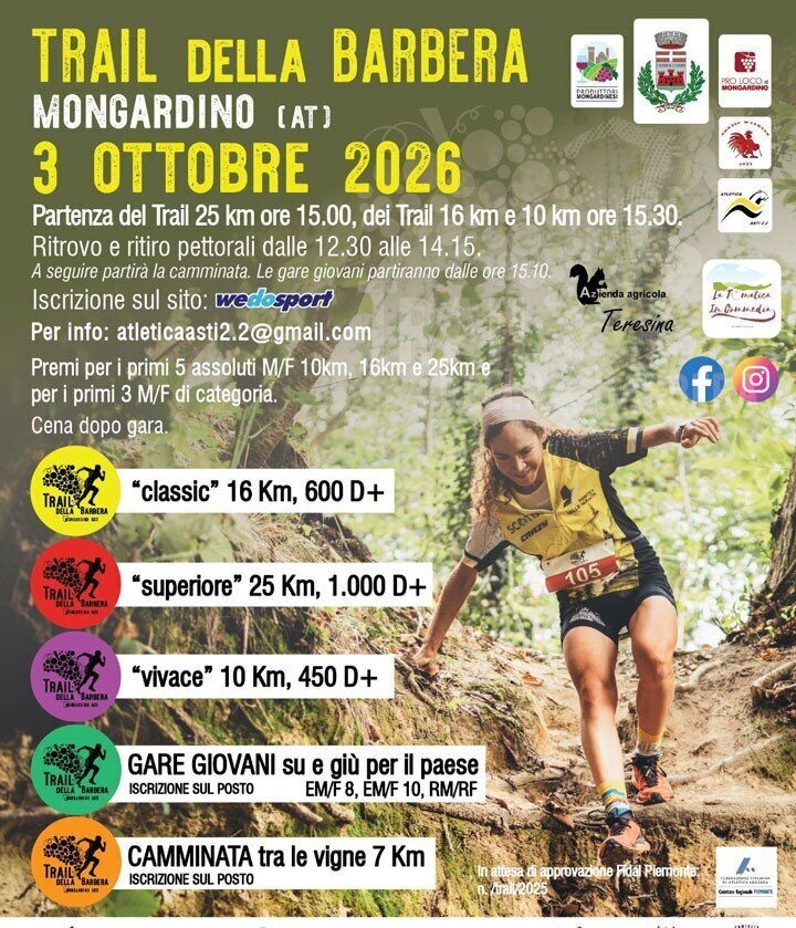 Trail della Barbera - Mongardino (AT)