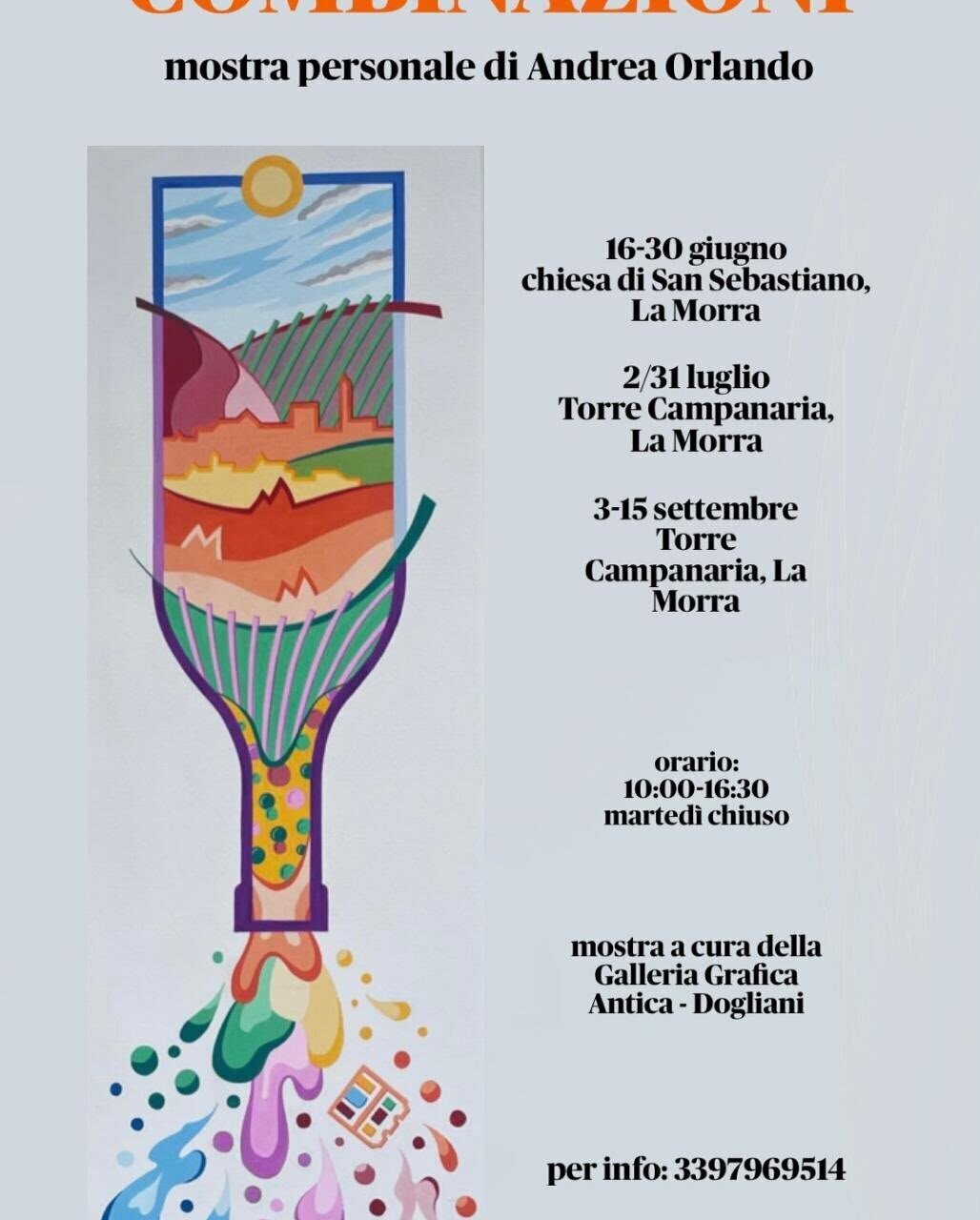 Exhibition "Combinazioni" - La Morra  