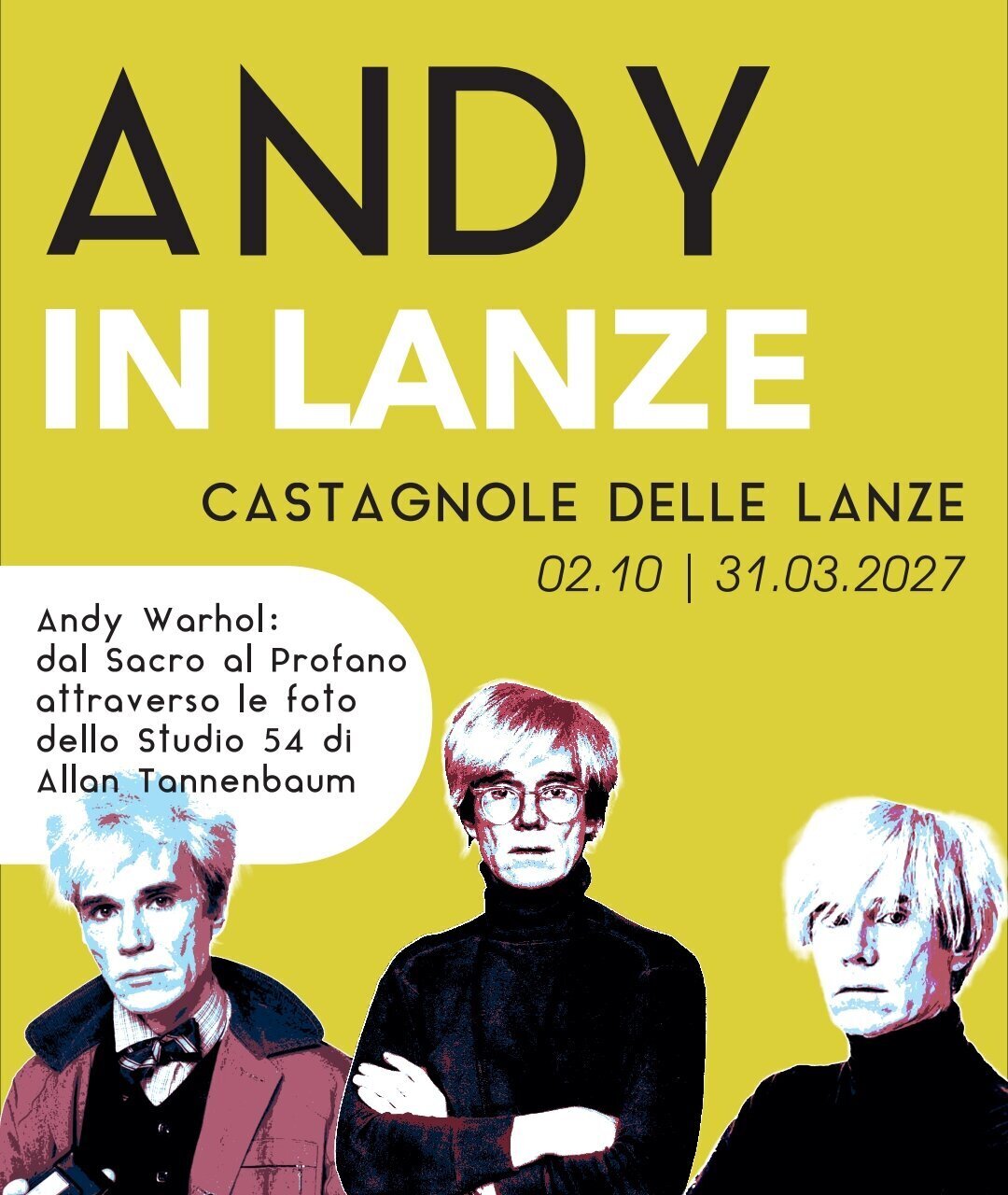 Exhibition: "Andy in Lanze" - Castagnole Lanze