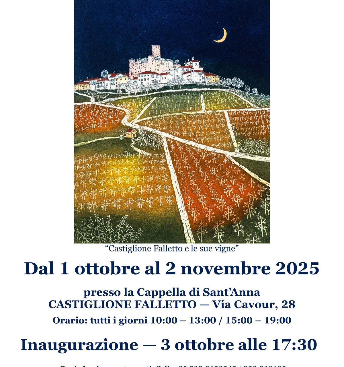 Mostra personale di Pierflavio Gallina - Castiglione Falletto