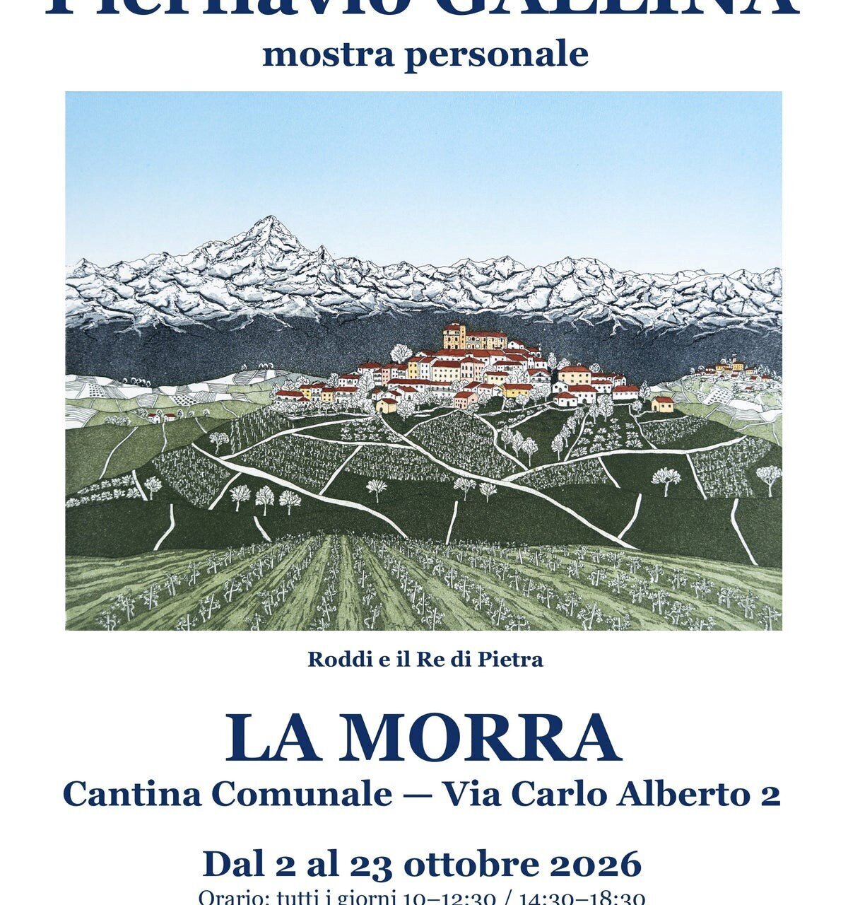 Mostra personale di Pierflavio Gallina - La Morra