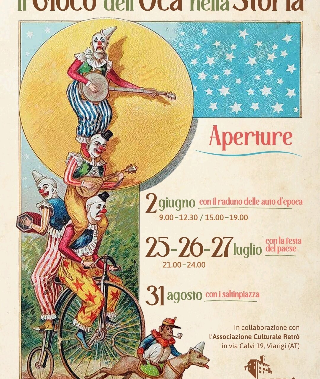 Mostra "Il Gioco dell'Oca nella Storia" - Viarigi
