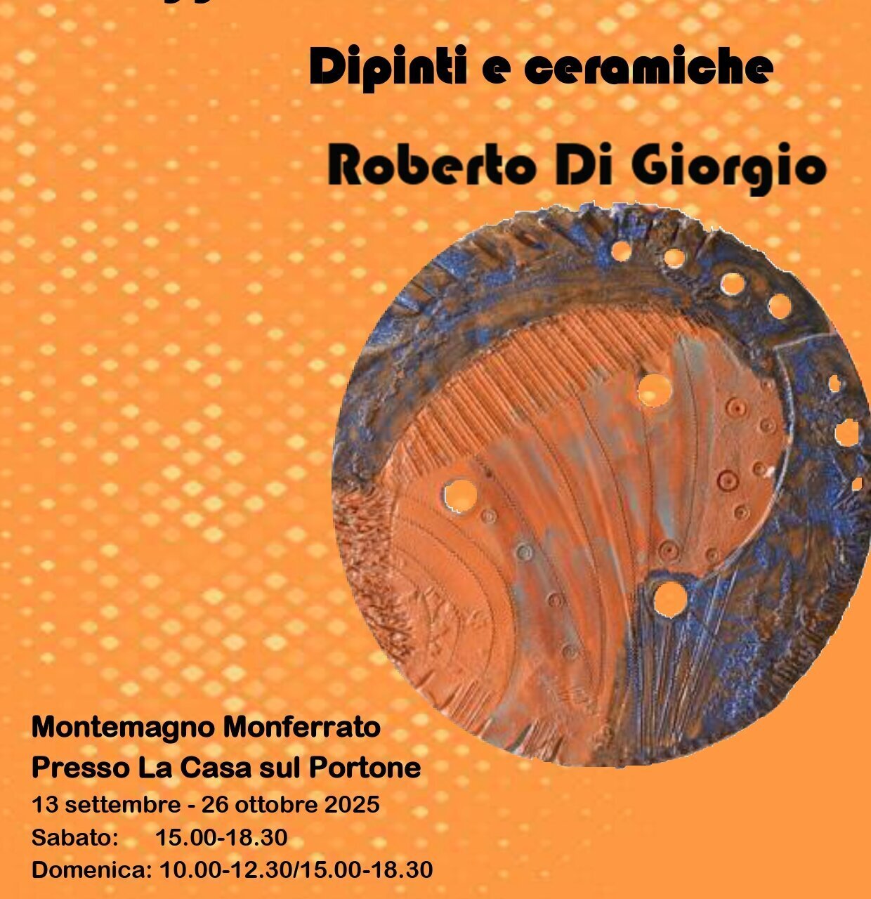 Mostra "Viaggio tra materie e colore" - Montemagno Monferrato (AT)
