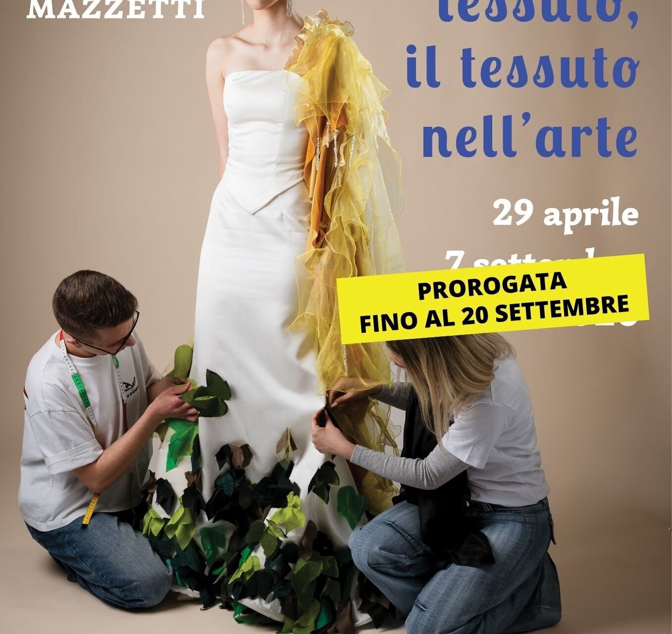 Mostra "L'arte del tessuto, il tessuto nell'arte" prorogata al 20 settembre - Asti 