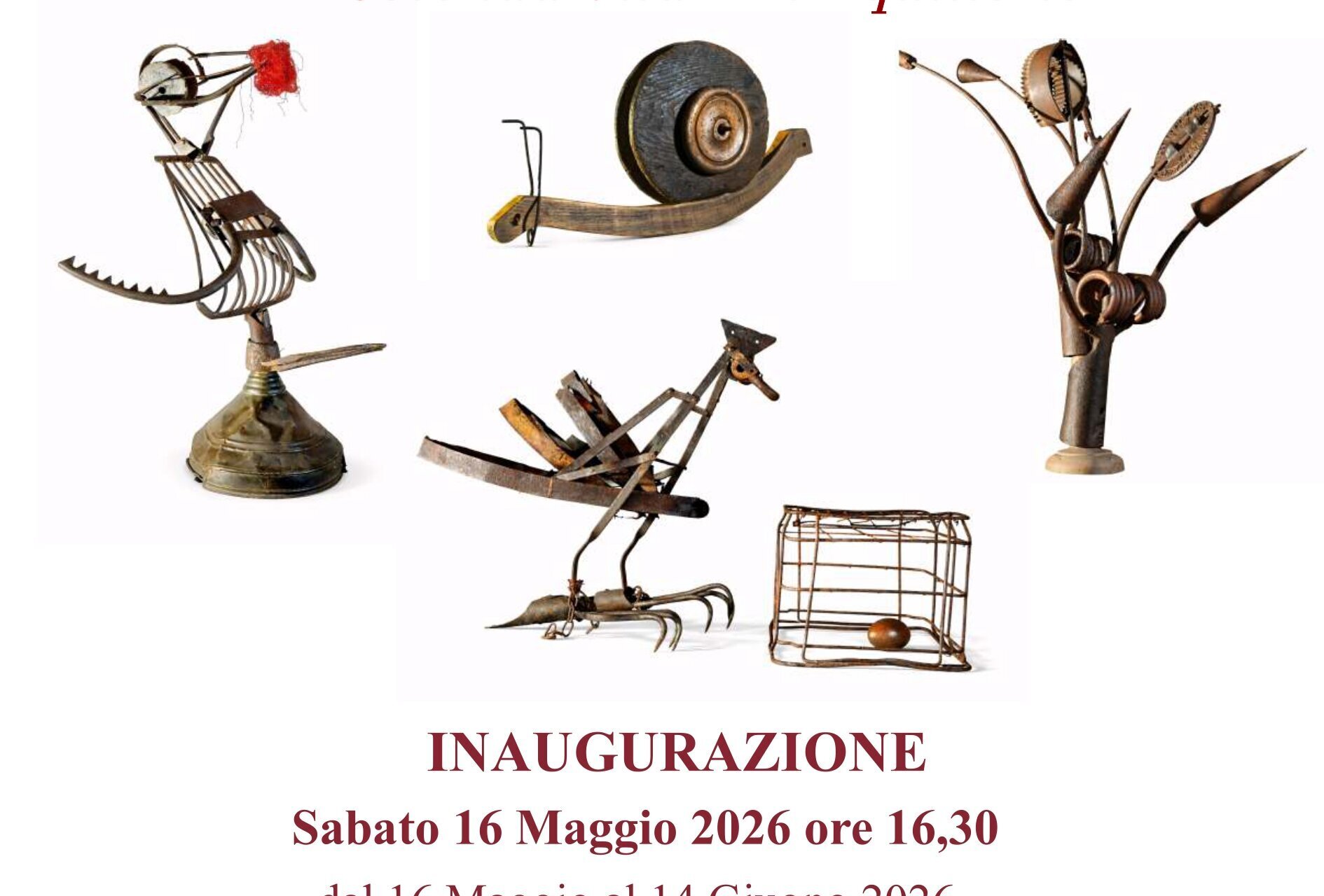Mostre "Seconda Vita-In Equilibrio" e " Galassie di Metallo"- Mombercelli 