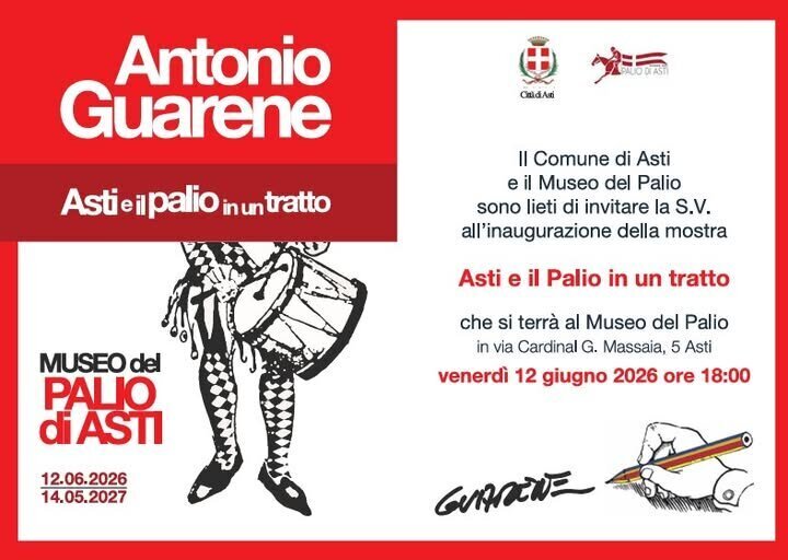 Mostra "Antonio Guarene. Asti e Il Palio in un tratto" - Asti