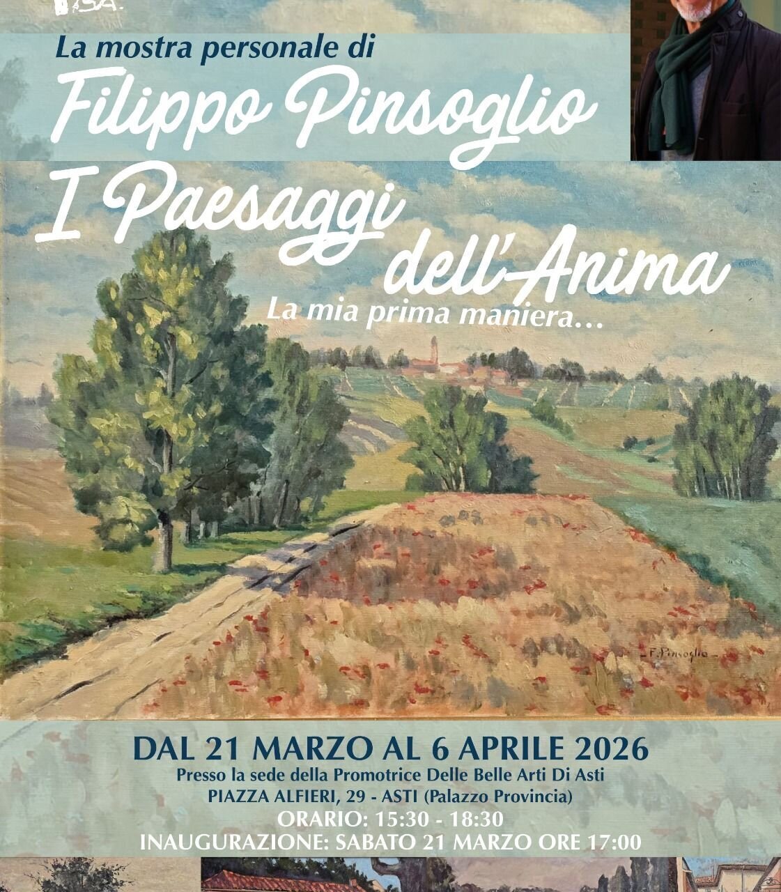 Mostra Filippo Pinsoglio "I paesaggi dell'anima" - Asti