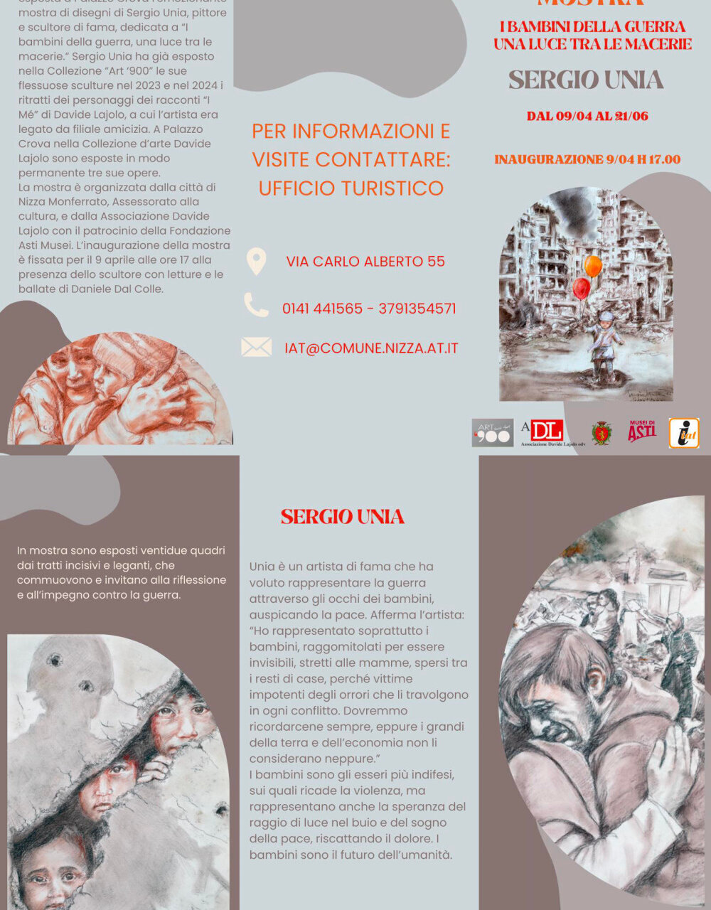 Mostra "I Bambini della guerra, una luce tra le macerie" - Nizza Monferrato