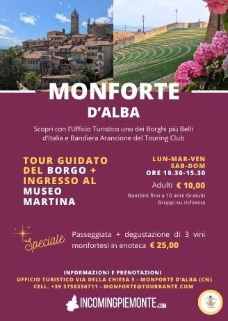 Visite guidate del centro storico - Monforte d'Alba