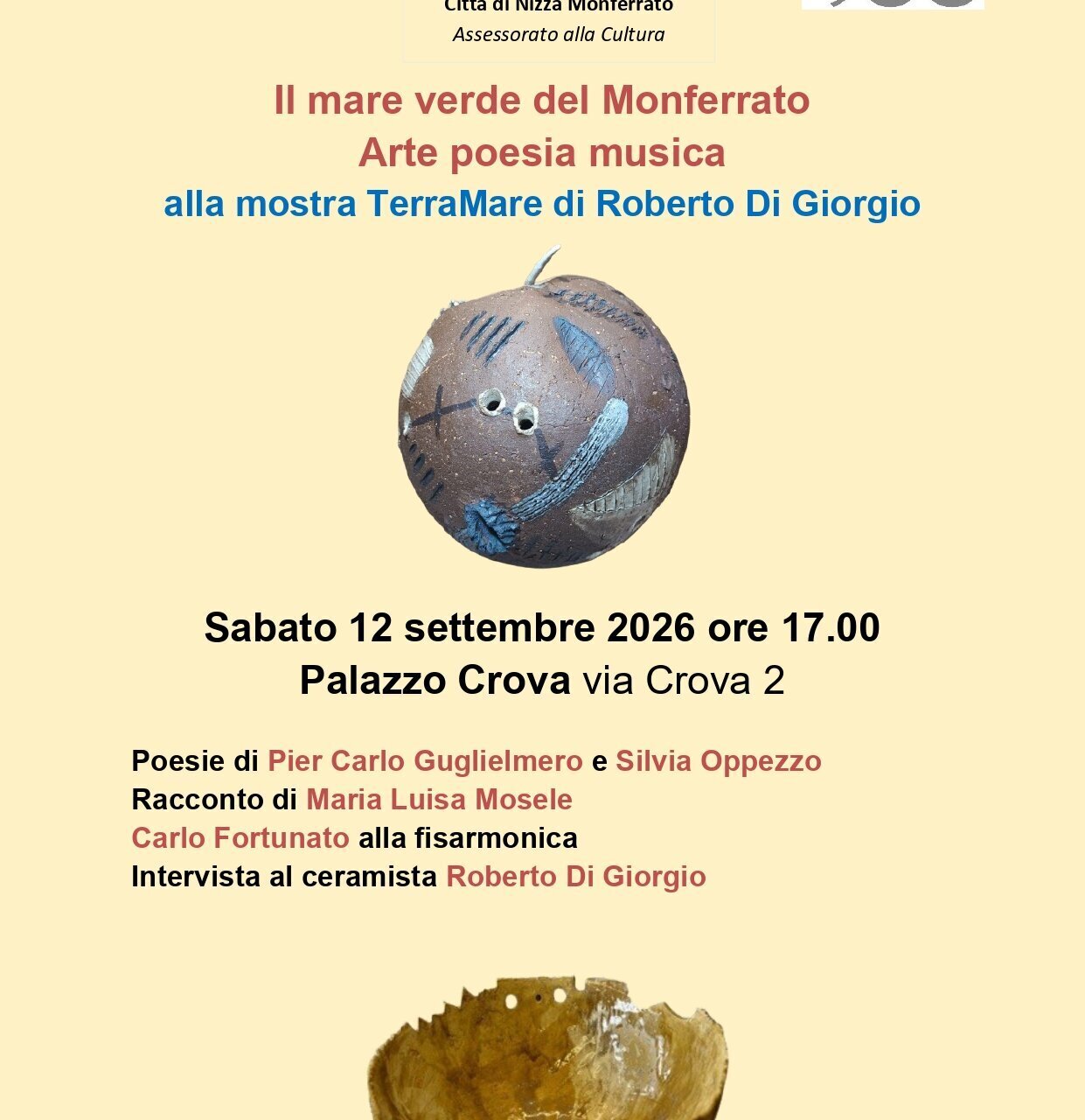 Il mare verde del Monferrato - Arte poesia musica - Nizza ,Monferrato