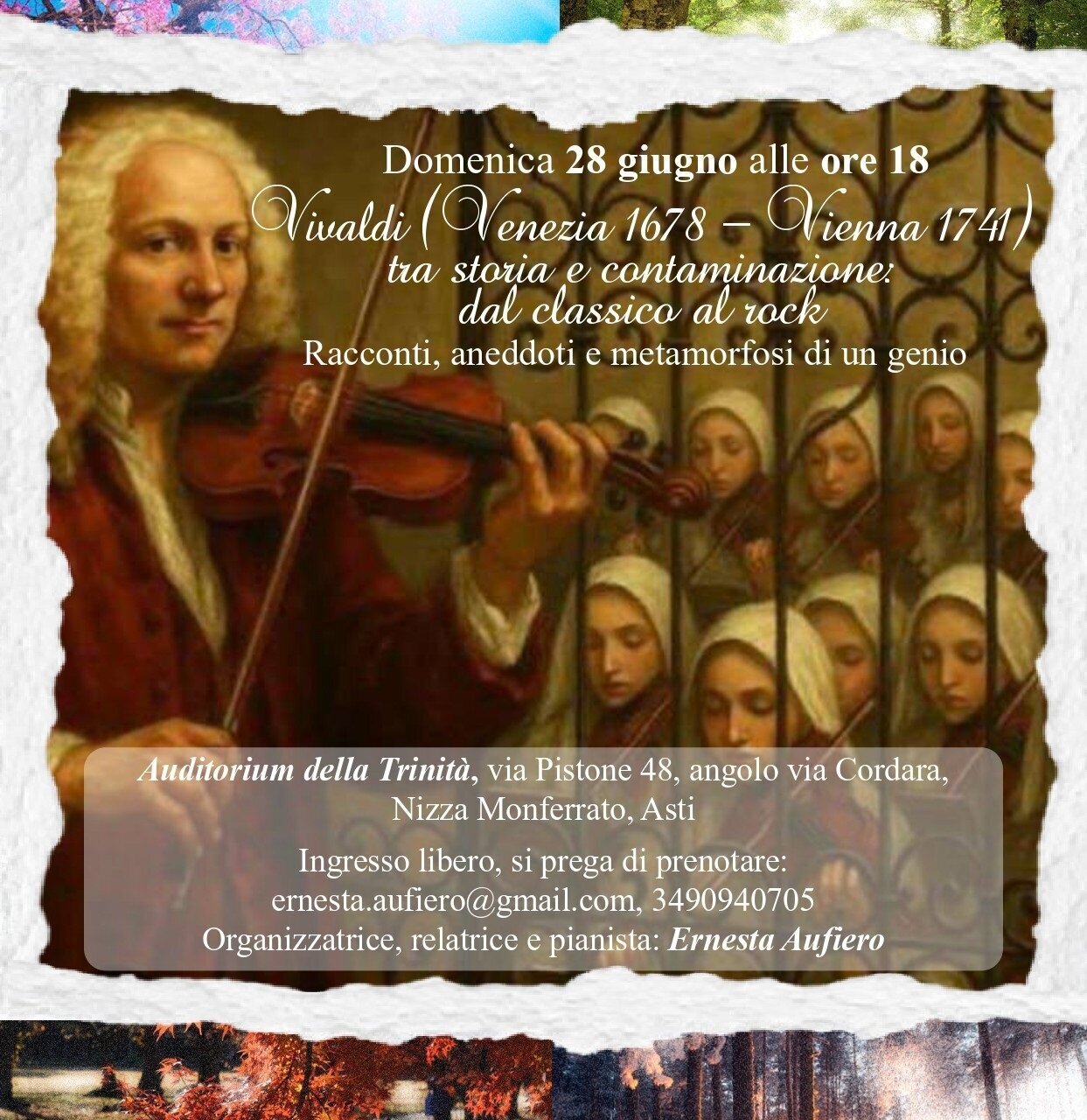 Concert "Vivaldi Between History and Fusion: From Classical to Rock" - Nizza Monferrato