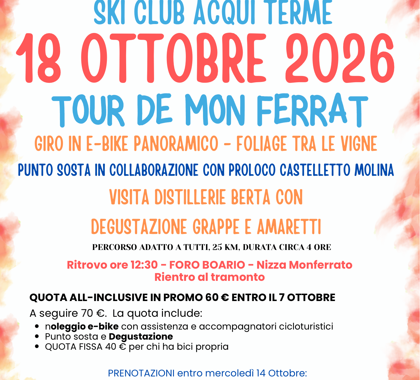 TOUR DE MON FERRAT - Nizza Monferrato