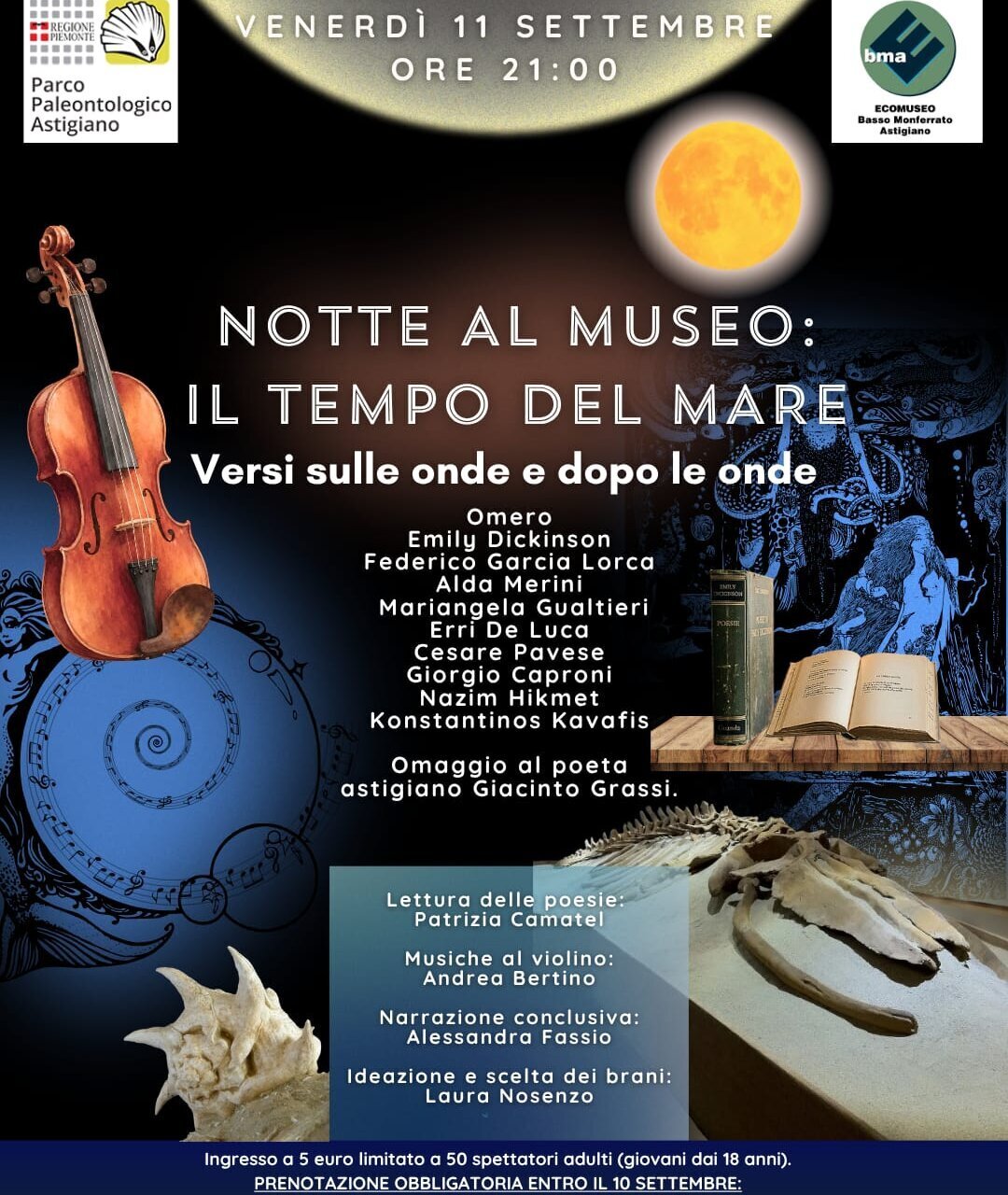 Notte al Museo:Il tempo del mare - Asti