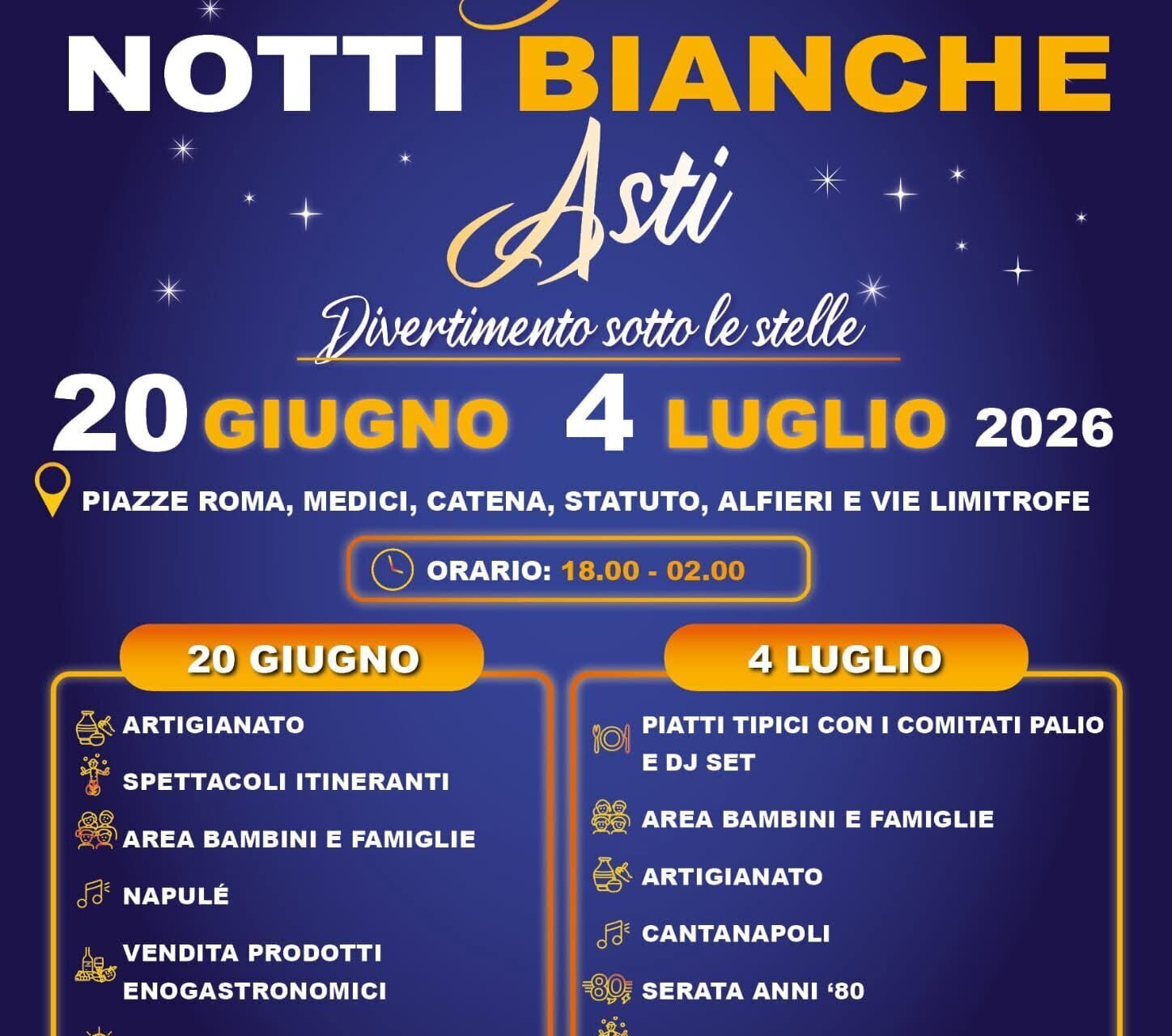 Notti Bianche  - Asti