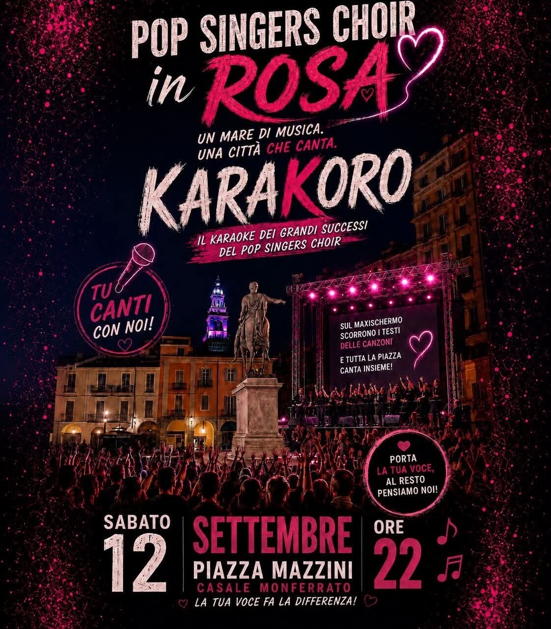 Pink Night in the city