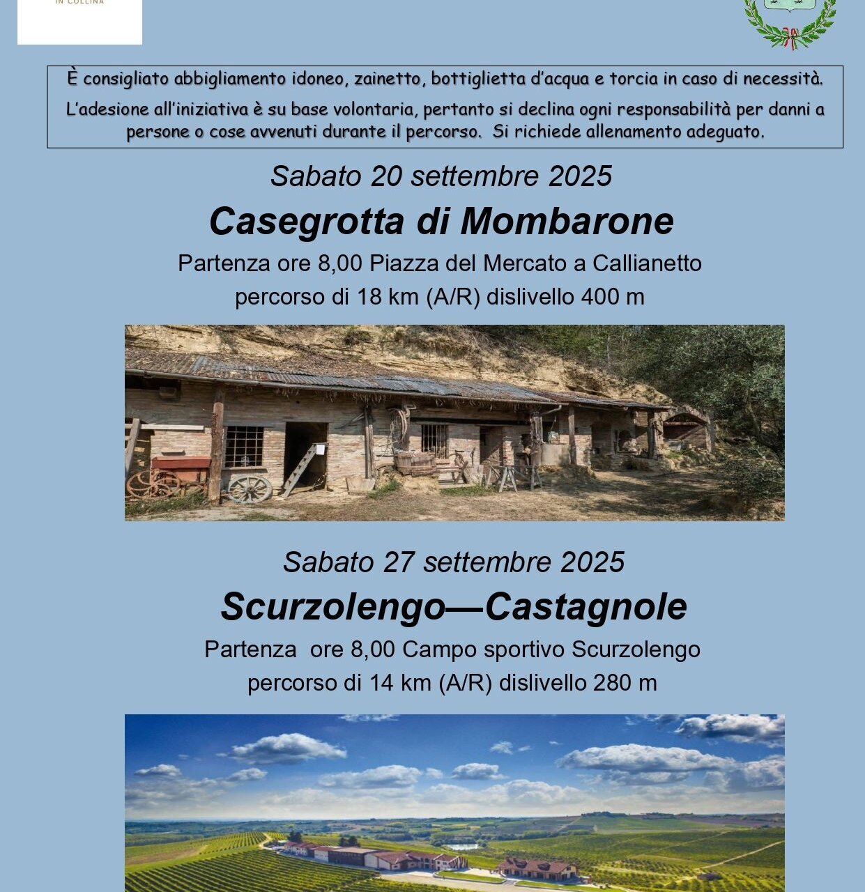 Passeggiata animata nel bosco delle Case-grotta di Mombarone