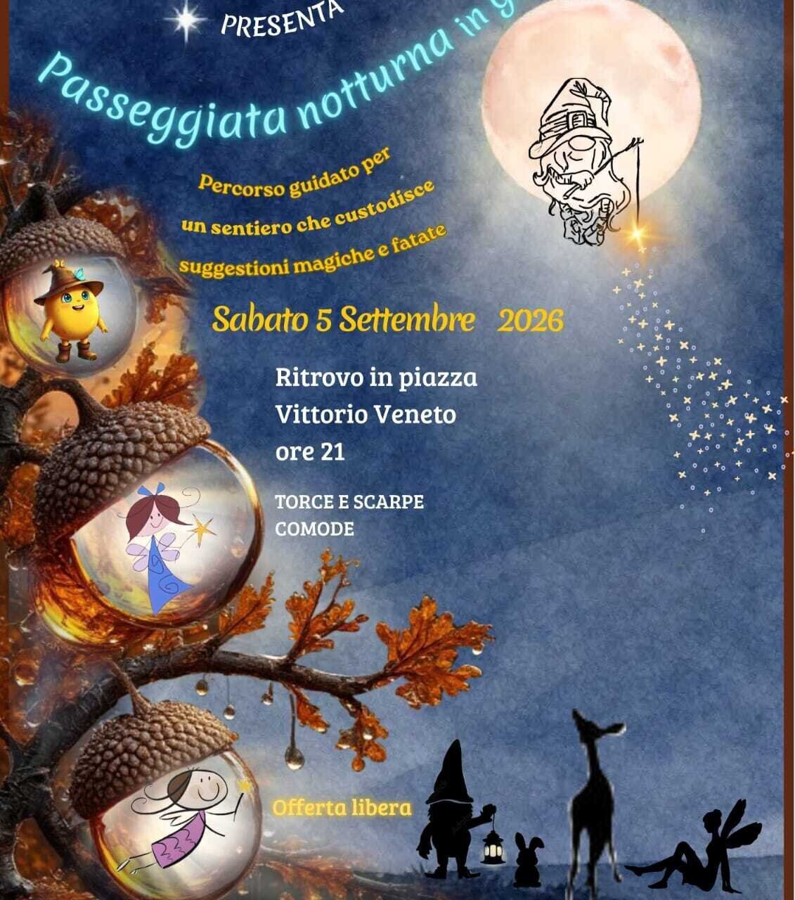 Passeggiata notturna in Gnomovia - Mango