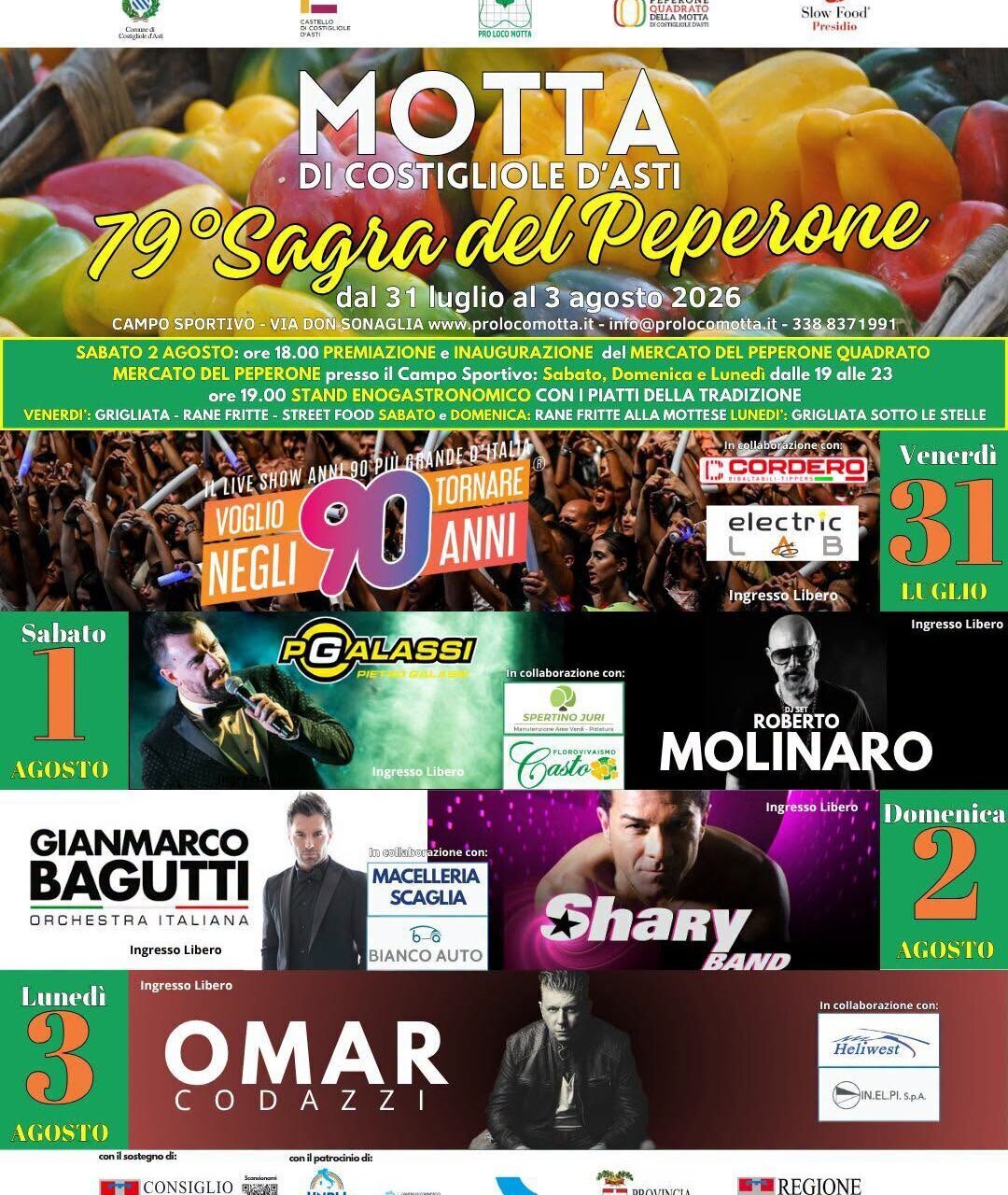 Sagra del Peperone - Fraz. Motta di Costigliole d'Asti