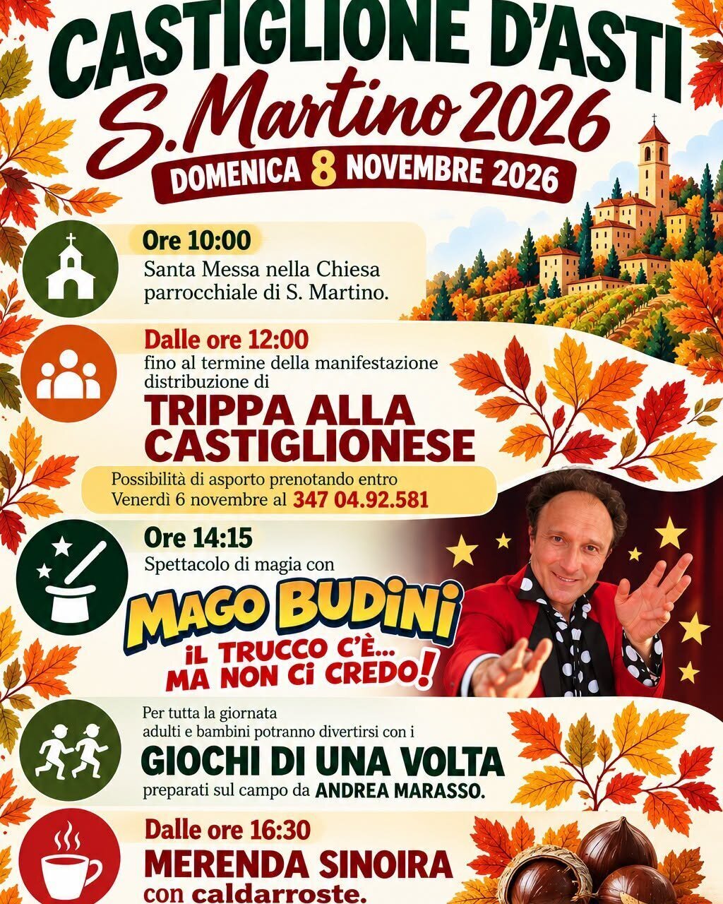 San Martino 2026 - Asti - fraz. Castiglione