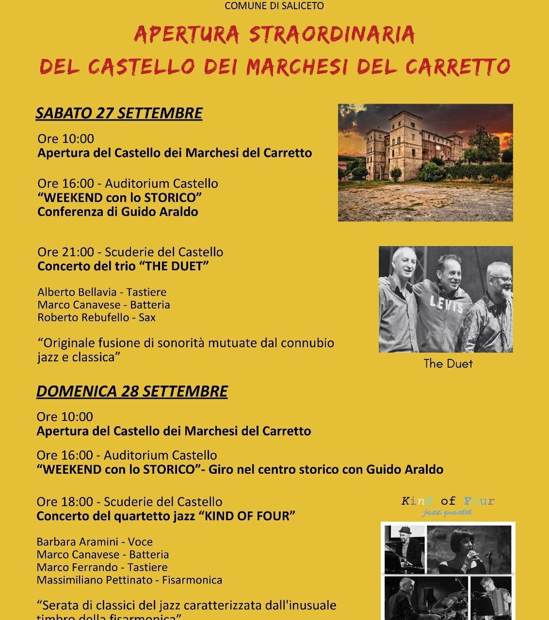 Apertura straordinaria del Castello - Saliceto