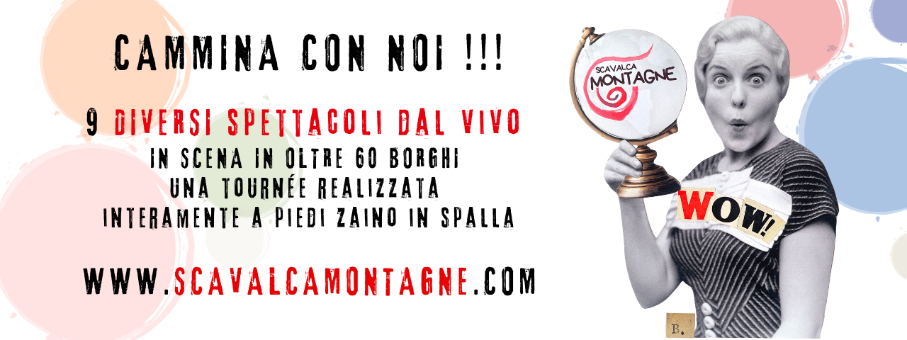 Scavalcamontagne - Tournèe in cammino 2026