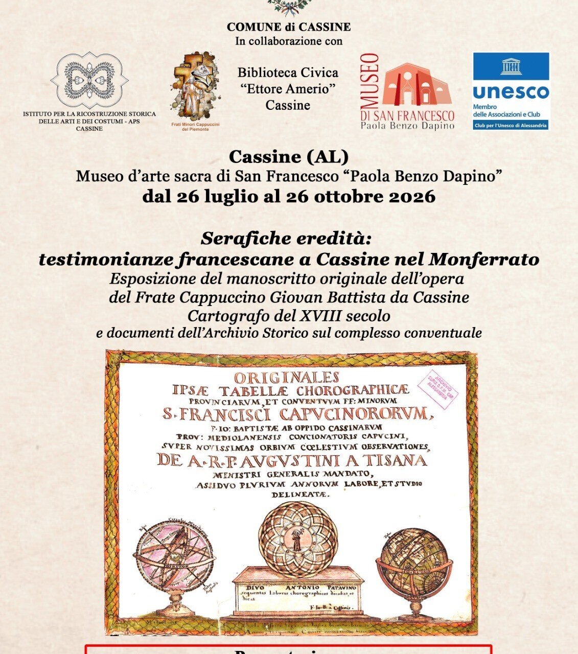 Serafiche Eredit Testimonianze Francescane A Cassine Nel Monferrato 32d968c05bdd6bad6b7725c0254ac427
