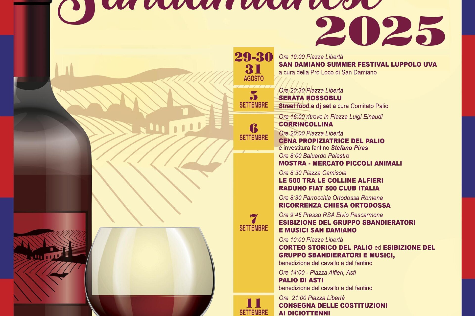 Settembre Sandamianese - San Damiano d'Asti