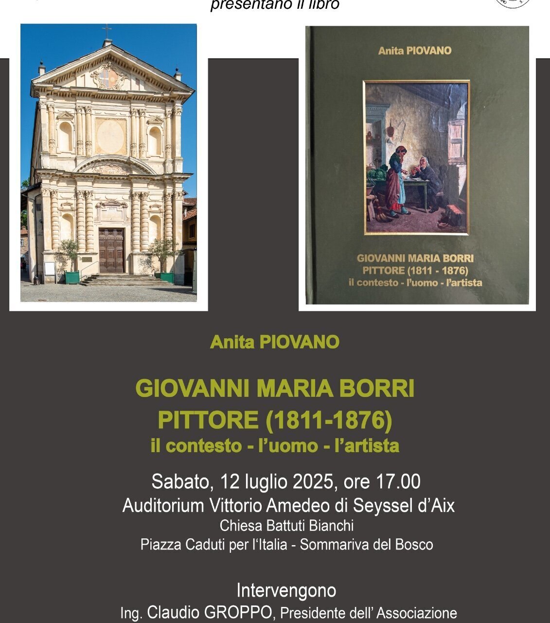 Sommariva Bosco Presentazione Libro