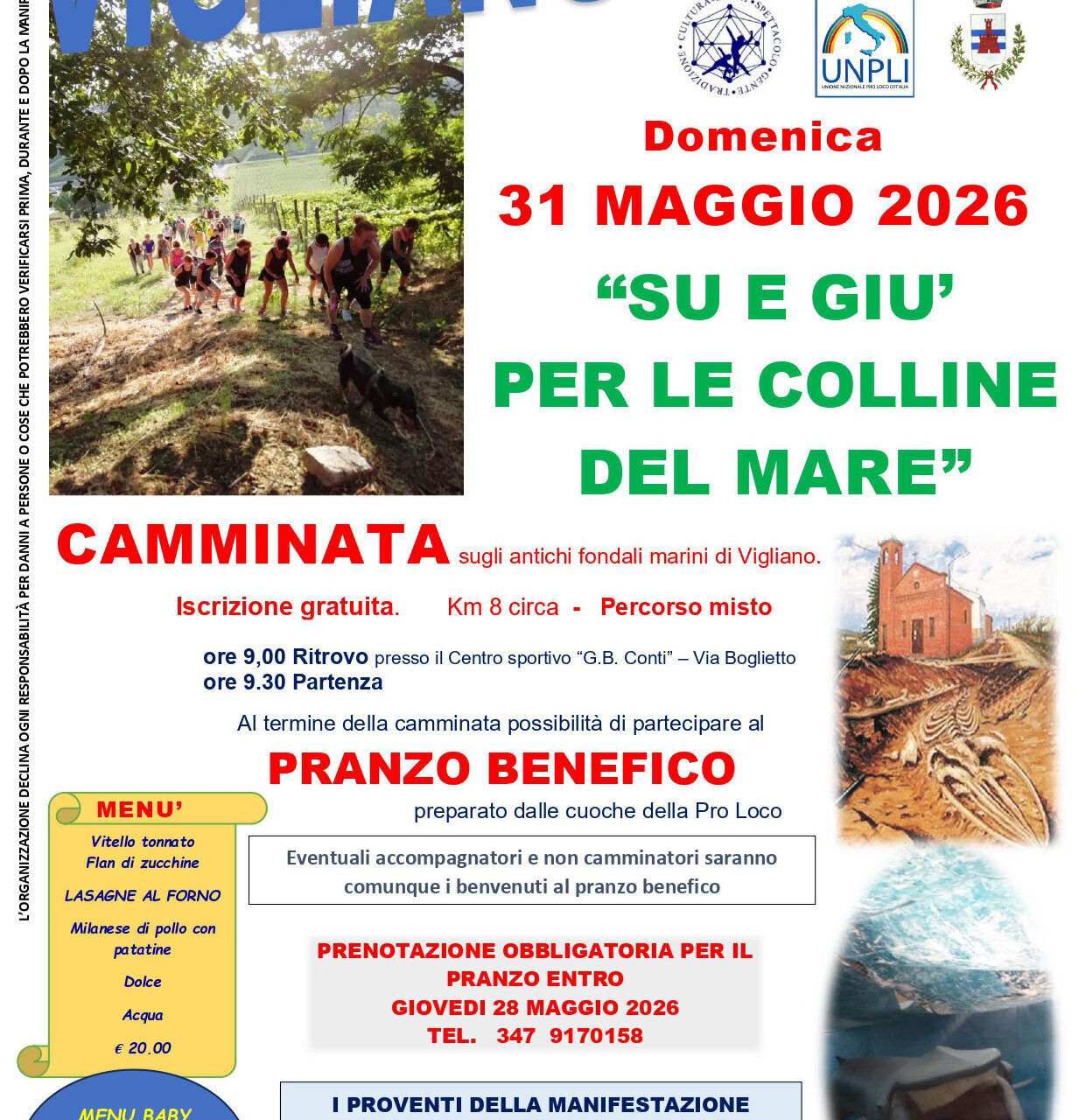 "Su e giù per le colline del mare" - Vigliano d'Asti