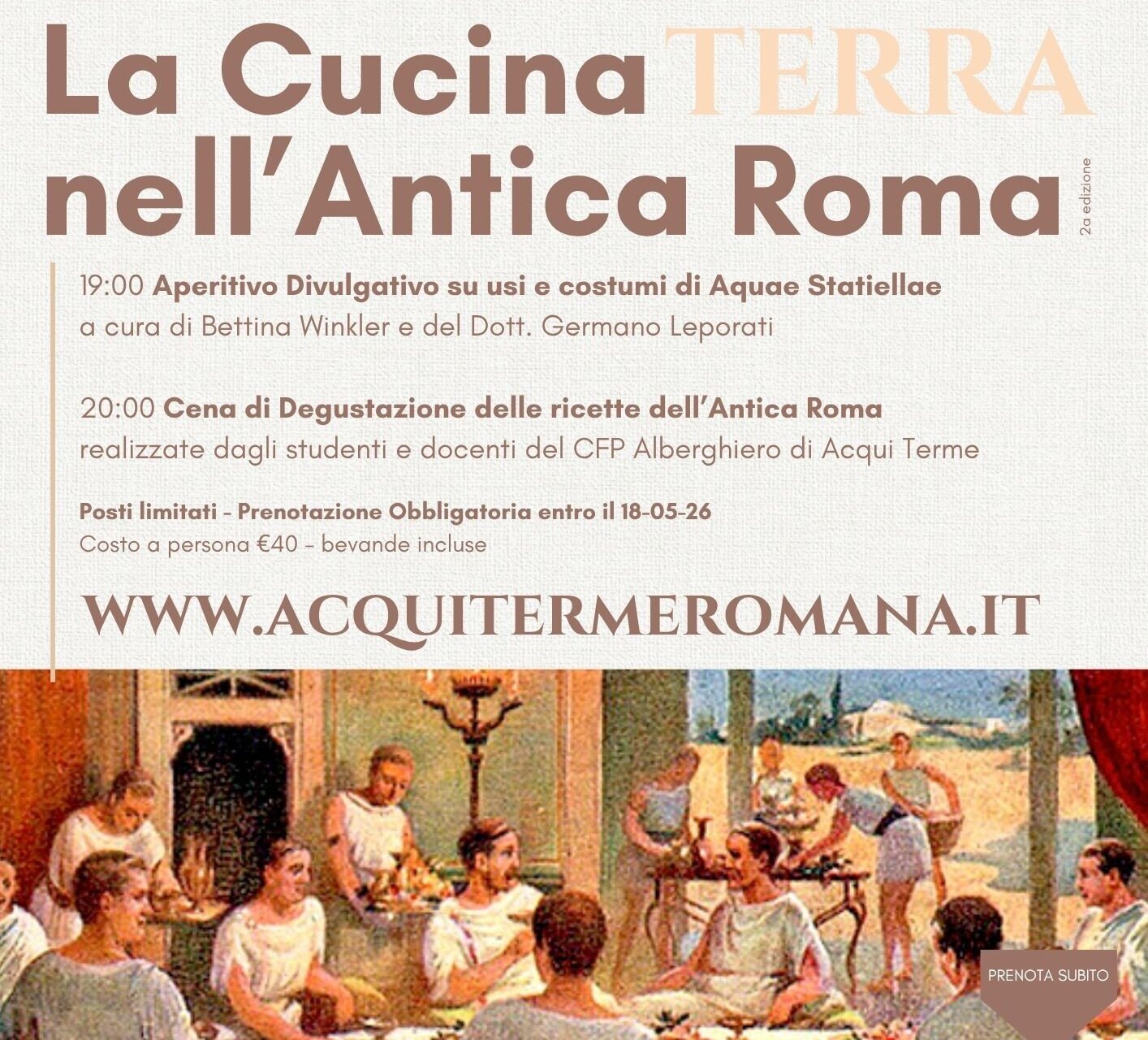 Terra Cena Archeologica 937ef9dd7d4f2025b7a6d28c977f6da7