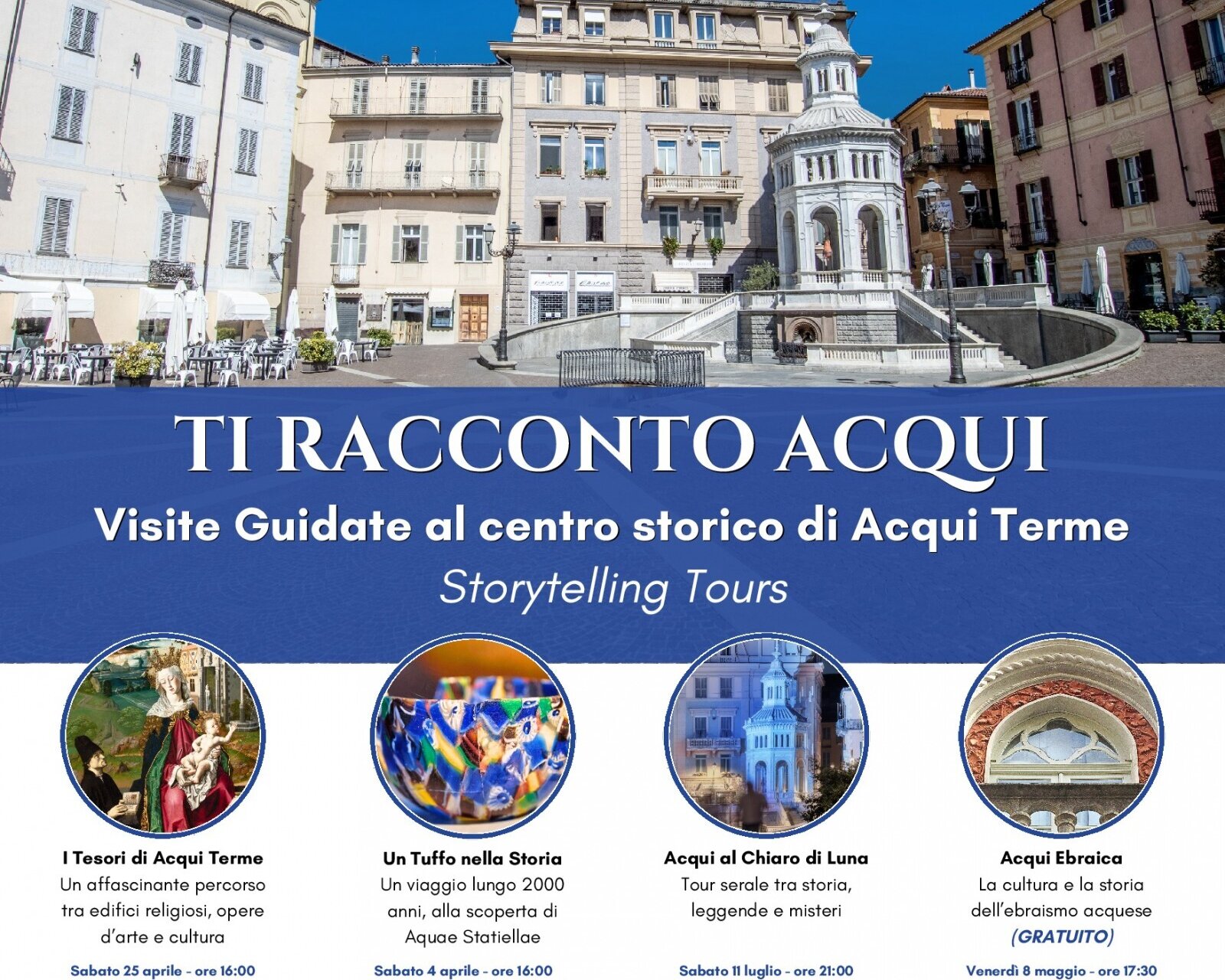 Ti Racconto Acqui Visite Guidate Al Centro Storico Di Acqui Terme Storytelling Tours 8a419cd5a5a720aac6c844550a692240